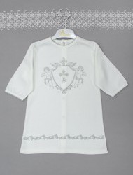 Крестильная рубашка Ангелы и Крестик