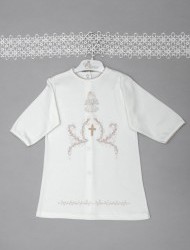 Крестильная рубашка Ангелочек и крестик