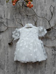 Платье "Порхающие бабочки" нарядное для девочки