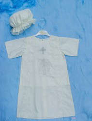 Крестильная рубаха «Ангел», с чепцом